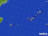 2016年06月24日の沖縄地方のアメダス(風向・風速)