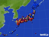 アメダス実況(日照時間)(2016年06月26日)