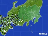 関東・甲信地方のアメダス実況(降水量)(2016年06月29日)