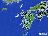 九州地方のアメダス実況(降水量)(2016年06月29日)