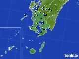 鹿児島県のアメダス実況(降水量)(2016年06月29日)