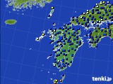 九州地方のアメダス実況(日照時間)(2016年06月30日)