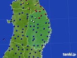 2016年06月30日の岩手県のアメダス(日照時間)