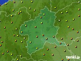 群馬県のアメダス実況(気温)(2016年06月30日)