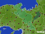 京都府のアメダス実況(日照時間)(2016年07月01日)