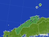 島根県のアメダス実況(降水量)(2016年07月02日)