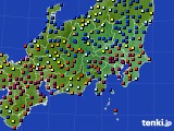 関東・甲信地方のアメダス実況(日照時間)(2016年07月02日)