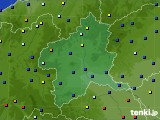 群馬県のアメダス実況(日照時間)(2016年07月02日)