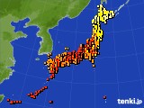 アメダス実況(気温)(2016年07月02日)