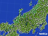 北陸地方のアメダス実況(風向・風速)(2016年07月02日)