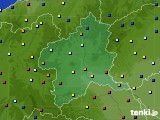 群馬県のアメダス実況(日照時間)(2016年07月03日)