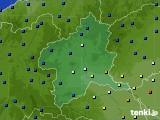 群馬県のアメダス実況(日照時間)(2016年07月04日)