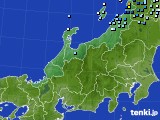北陸地方のアメダス実況(降水量)(2016年07月06日)