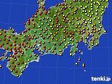 東海地方のアメダス実況(気温)(2016年07月06日)