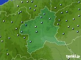 群馬県のアメダス実況(降水量)(2016年07月09日)