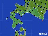 道南のアメダス実況(日照時間)(2016年07月10日)