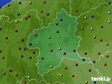 群馬県のアメダス実況(日照時間)(2016年07月11日)