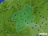 群馬県のアメダス実況(日照時間)(2016年07月14日)