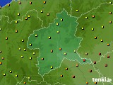 群馬県のアメダス実況(気温)(2016年07月14日)