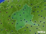 群馬県のアメダス実況(日照時間)(2016年07月15日)
