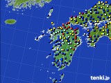 九州地方のアメダス実況(日照時間)(2016年07月16日)