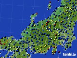 2016年07月17日の北陸地方のアメダス(日照時間)