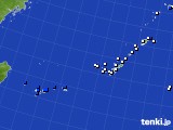 沖縄地方のアメダス実況(風向・風速)(2016年07月17日)