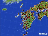 アメダス実況(気温)(2016年07月21日)