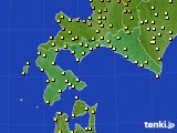 道南のアメダス実況(気温)(2016年07月23日)