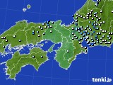近畿地方のアメダス実況(降水量)(2016年07月26日)