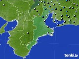 2016年07月26日の三重県のアメダス(降水量)