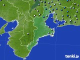 三重県のアメダス実況(降水量)(2016年07月26日)