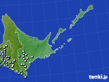 道東のアメダス実況(降水量)(2016年07月27日)
