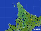 2016年07月28日の道北のアメダス(日照時間)