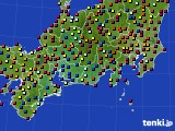 東海地方のアメダス実況(日照時間)(2016年07月29日)