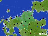 福岡県のアメダス実況(日照時間)(2016年07月29日)