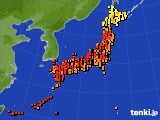 2016年07月29日のアメダス(気温)