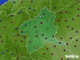 群馬県のアメダス実況(日照時間)(2016年07月30日)