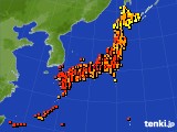 アメダス実況(気温)(2016年07月30日)