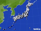 アメダス実況(風向・風速)(2016年07月30日)