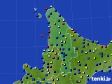 2016年07月31日の道北のアメダス(日照時間)