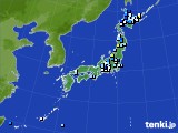 2016年08月01日のアメダス(降水量)