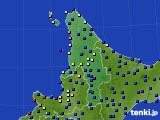 道北のアメダス実況(日照時間)(2016年08月01日)