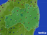 2016年08月01日の福島県のアメダス(日照時間)
