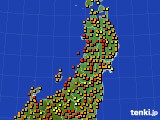 アメダス実況(気温)(2016年08月01日)