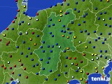 長野県のアメダス実況(日照時間)(2016年08月02日)