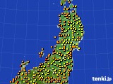 アメダス実況(気温)(2016年08月02日)