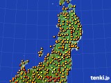 アメダス実況(気温)(2016年08月03日)