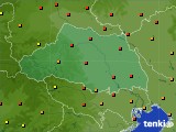 埼玉県のアメダス実況(気温)(2016年08月03日)