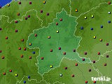 群馬県のアメダス実況(日照時間)(2016年08月05日)